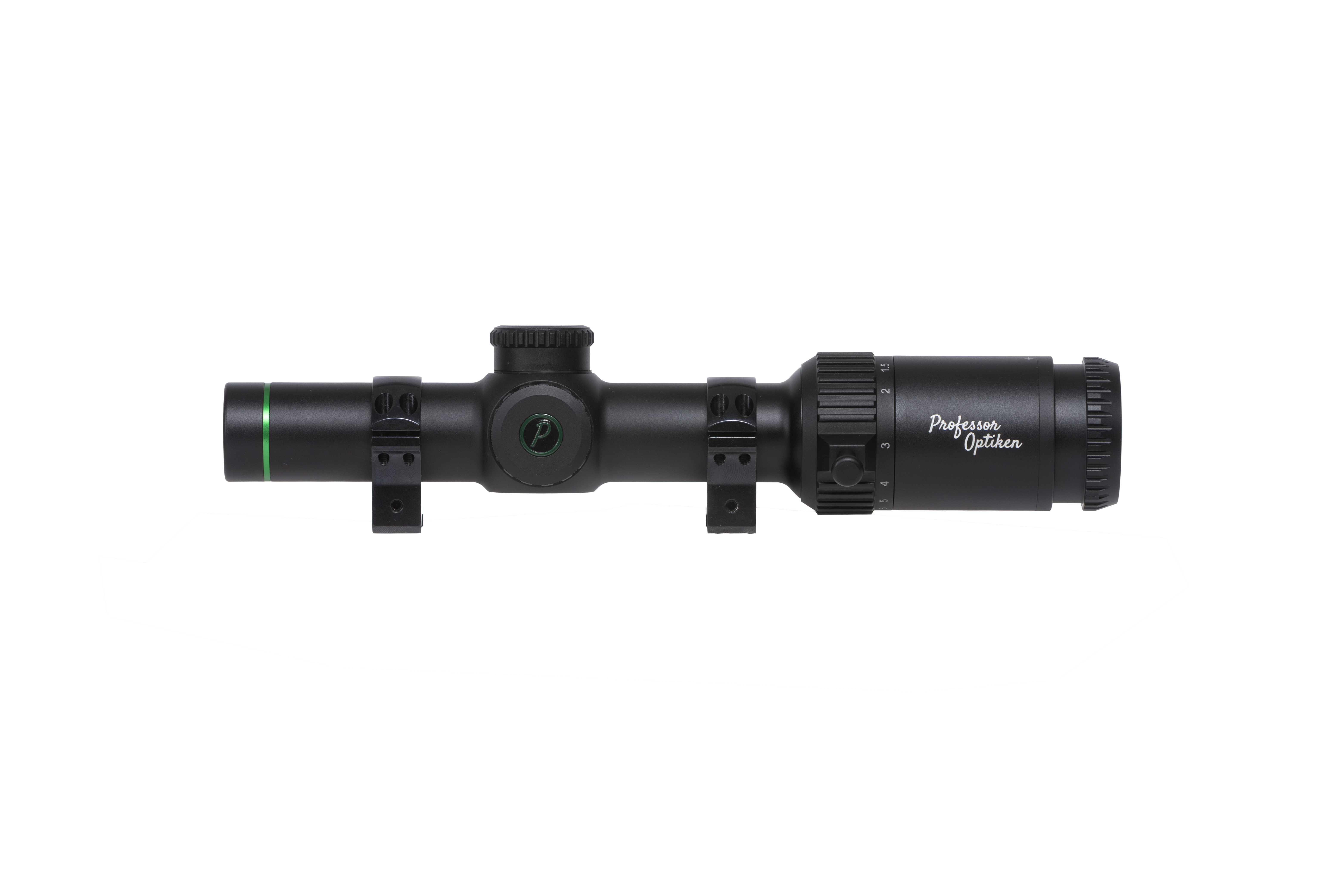 Professor Optiken Staffelsee  1,0-10x24  LD V2  Leuchtfaser-Absehen 4  ( kurze Bauform )